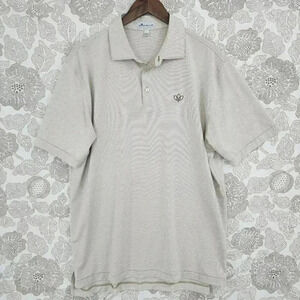 Peter Millar Striped Men's Golf‎ Polo Shirt L 3196